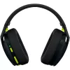 LOGITECH G435 Lightspeed bezvadu spēļu austiņas - Melna