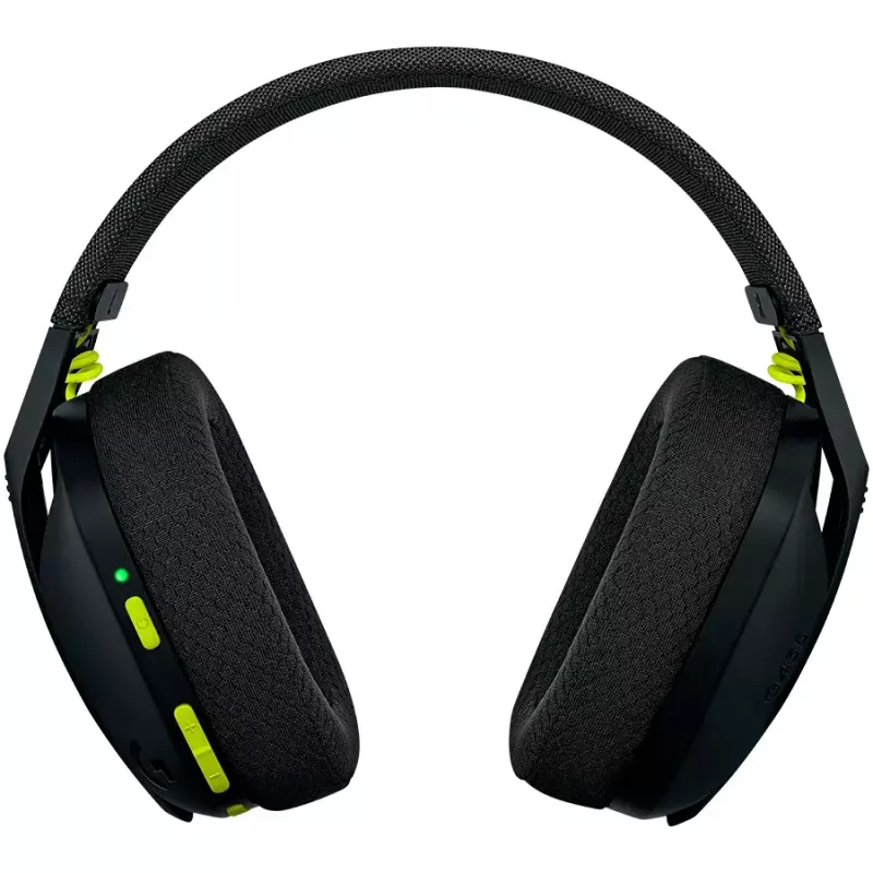 LOGITECH G435 Lightspeed bezvadu spēļu austiņas - Melna