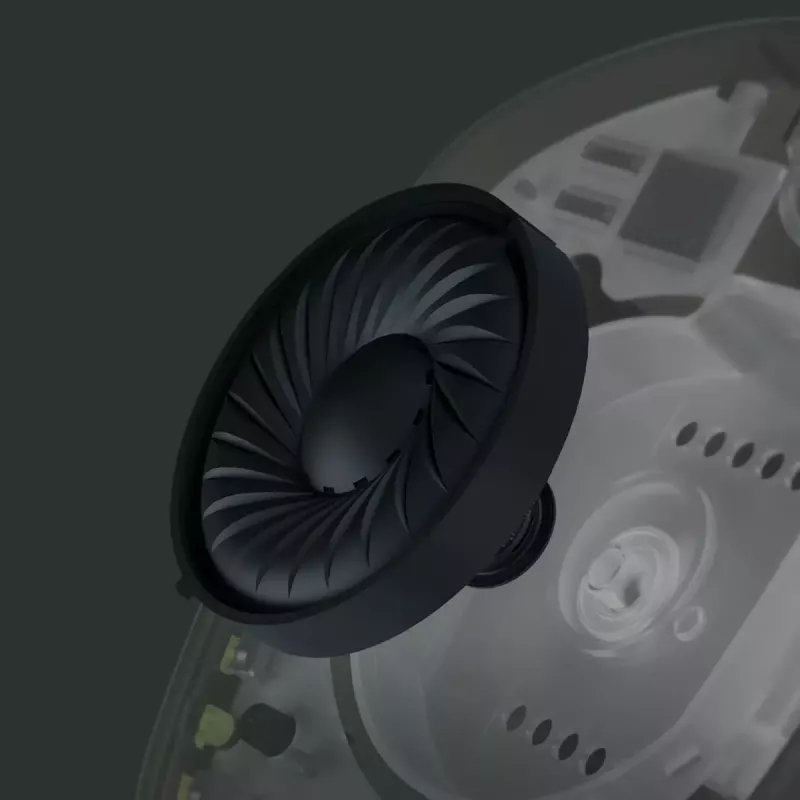 LOGITECH G435 Lightspeed bezvadu spēļu austiņas - Melna