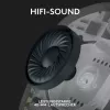 LOGITECH G435 Lightspeed bezvadu spēļu austiņas - Melna