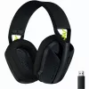 LOGITECH G435 Lightspeed bezvadu spēļu austiņas - Melna