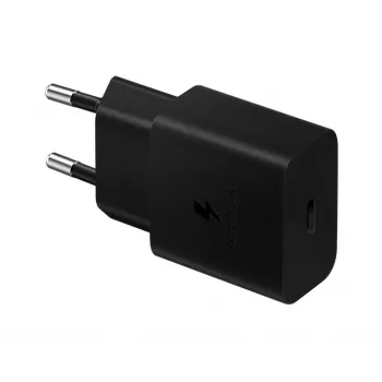 Samsung EP-T1510NBEGEU lādētājs, USB-C, 15 W, 5–9 V, 2 A, melns