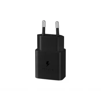 Samsung EP-T1510NBEGEU lādētājs, USB-C, 15 W, 5–9 V, 2 A, melns