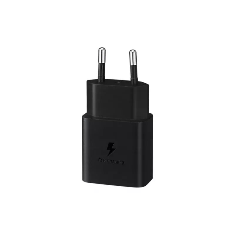 Samsung EP-T1510NBEGEU lādētājs, USB-C, 15 W, 5–9 V, 2 A, melns