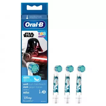 Zobu sukas uzgalis Oral-B Kids Star Wars 3 gab. Balts Īpaši mīksts