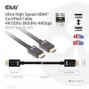 CLUB3D Ultra High Speed HDMI™ Sertificēts Kabelis 4K120Hz 8K60Hz 48Gbps M/M 5m/16.4ft