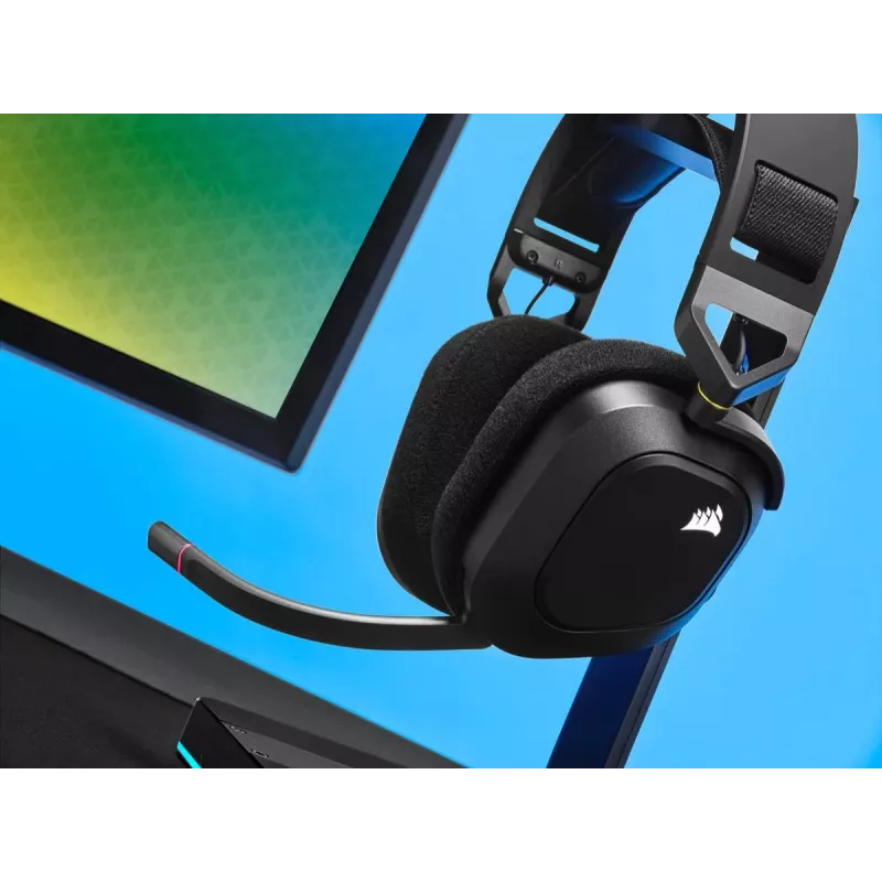 CORSAIR Gaming Headset HS80 RGB Wireless Carbon