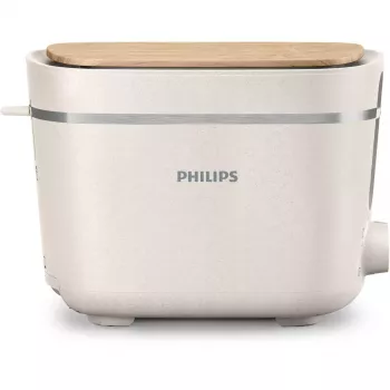 Toasteris Philips HD2640/10 Eco Conscious Edition, 2 šķēlēm, 830 W, balts