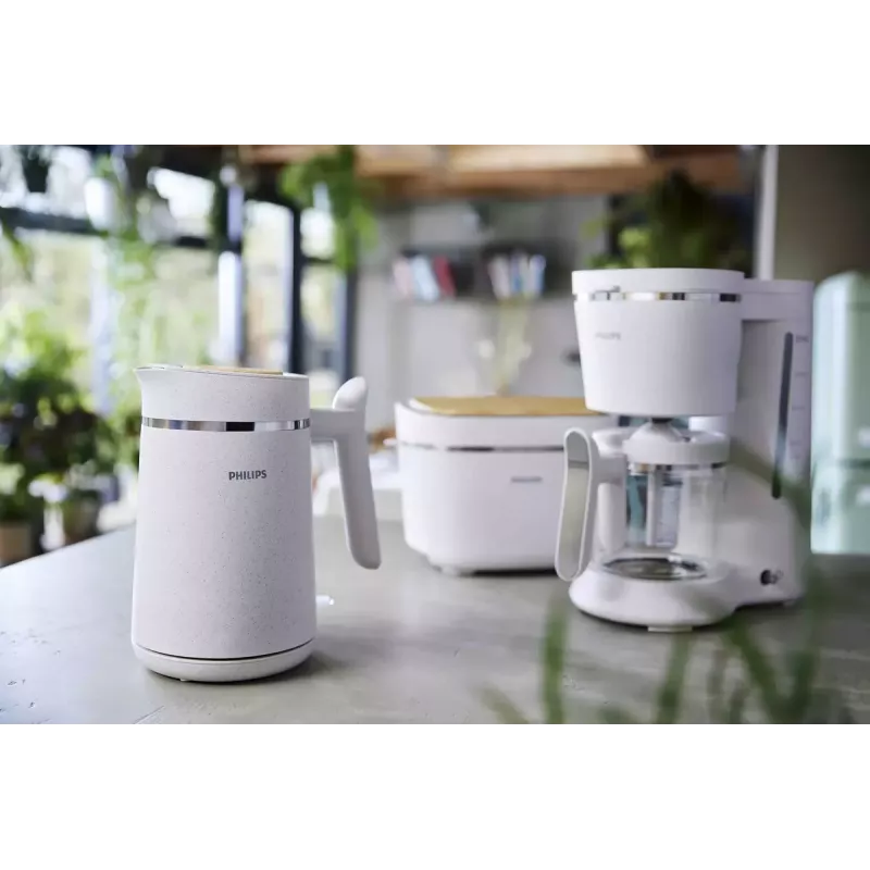 Elektriskā tējkanna Philips HD9365/10 1.7 L 2200 W Balta, bezvadu ar 360° pamatni