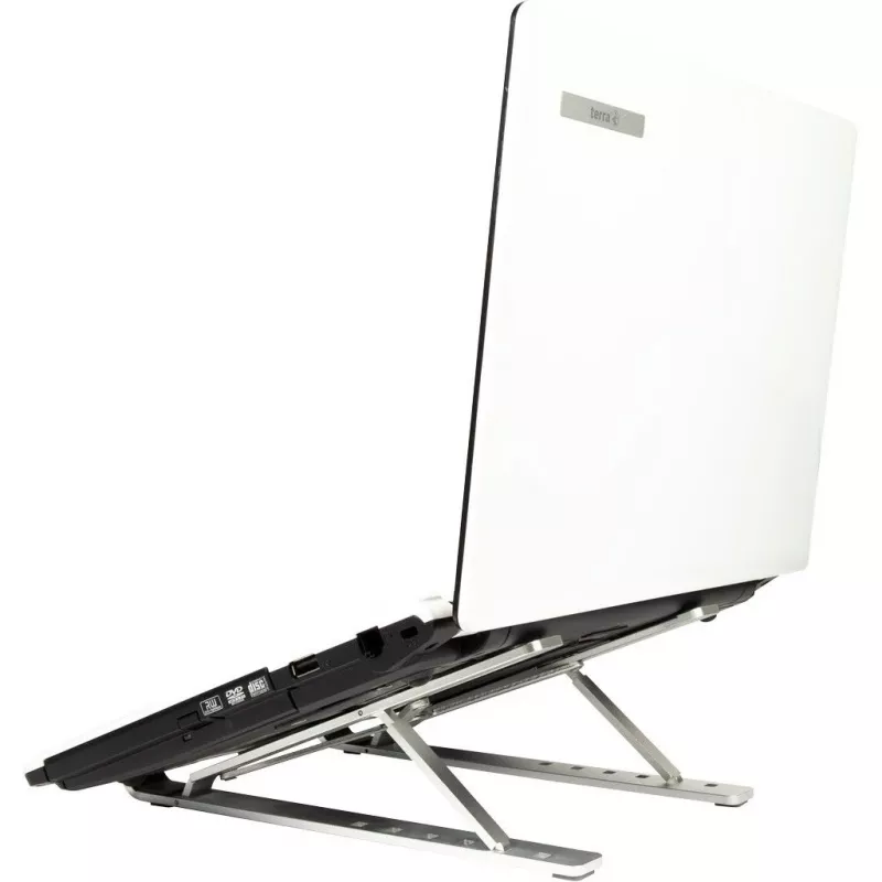 Inter-Tech NBS-200 Notebook Statīvs Sudrabs 39,6 cm (15,6 inch)