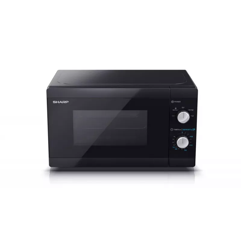 Sharp YC-MS01E-B mikroviļņu krāsns Melna Solo 20 L 800 W
