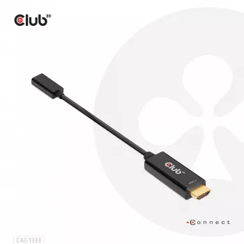 CLUB3D HDMI uz USB Type-C 4K60Hz aktīvais adapteris M/F