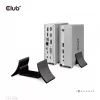 Docking stacija CLUB3D CSV-1568 metāla korpuss USB Gen2 Type-C USB Gen2 Type-A HDMI DP VGA RJ45 120W