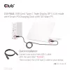 Docking stacija CLUB3D CSV-1568 metāla korpuss USB Gen2 Type-C USB Gen2 Type-A HDMI DP VGA RJ45 120W