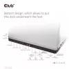 CLUB3D USB-C Gen1 Trīskāršā Displeja Doks ar DP Alt režīmu, DisplayLink un 120 W Barošanas Avotu