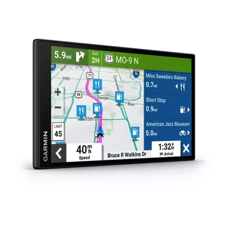Autonavigators GARMIN DriveSmart 76 — 7 collu TFT skārienekrāns, 32 GB atmiņa, Wi‑Fi, Bluetooth, mūža kartes atjauninājumi (EU MT-S)