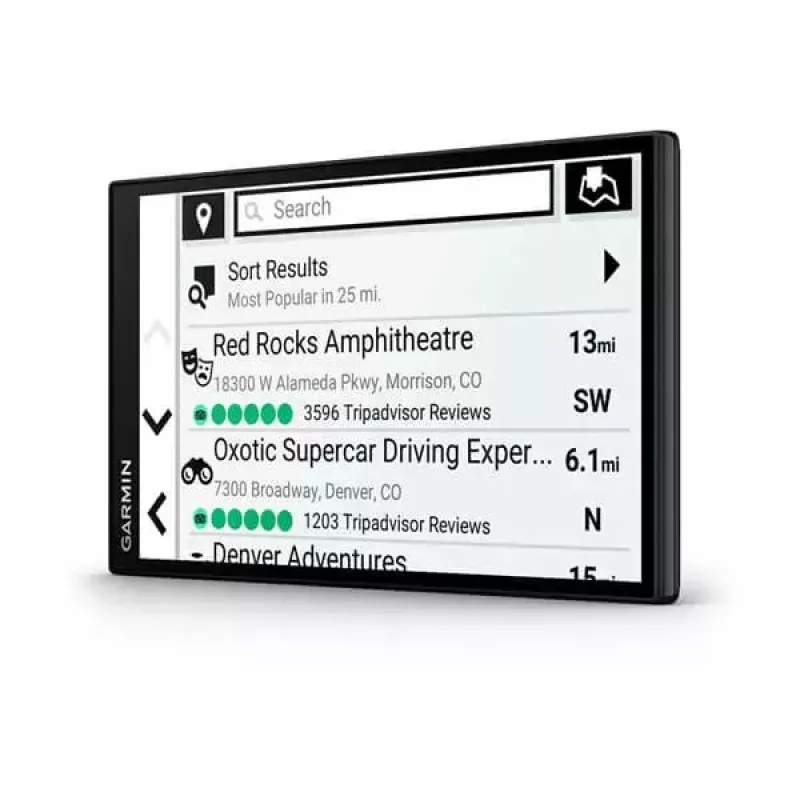 Autonavigators GARMIN DriveSmart 76 — 7 collu TFT skārienekrāns, 32 GB atmiņa, Wi‑Fi, Bluetooth, mūža kartes atjauninājumi (EU MT-S)