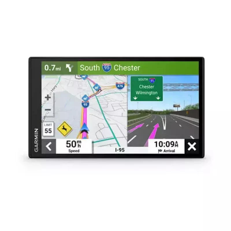 Autonavigators GARMIN DriveSmart 76 — 7 collu TFT skārienekrāns, 32 GB atmiņa, Wi‑Fi, Bluetooth, mūža kartes atjauninājumi (EU MT-S)