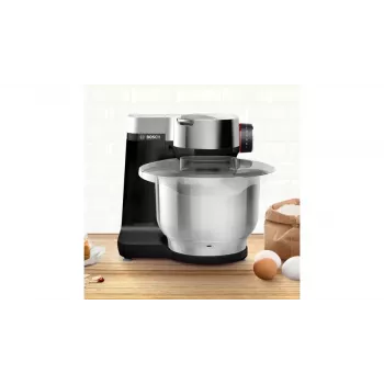 Virtuves kombains Bosch Serie 2 MUMS2VM00 900 W 3,8 L Melns, Sudrabs