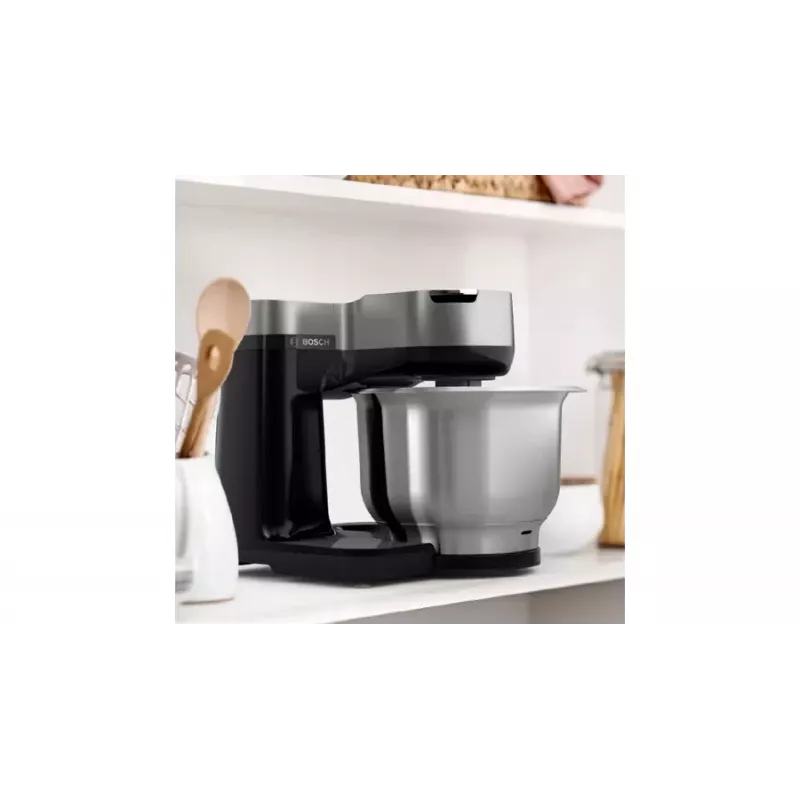 Virtuves kombains Bosch Serie 2 MUMS2VM00 900 W 3,8 L Melns, Sudrabs