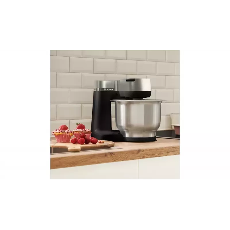 Virtuves kombains Bosch Serie 2 MUMS2VM00 900 W 3,8 L Melns, Sudrabs