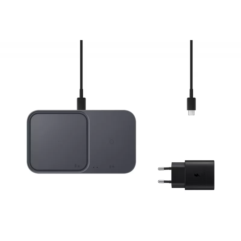 Bezvadu lādētājs Samsung EP-P5400 — 15 W, pelēks, iekštelpām