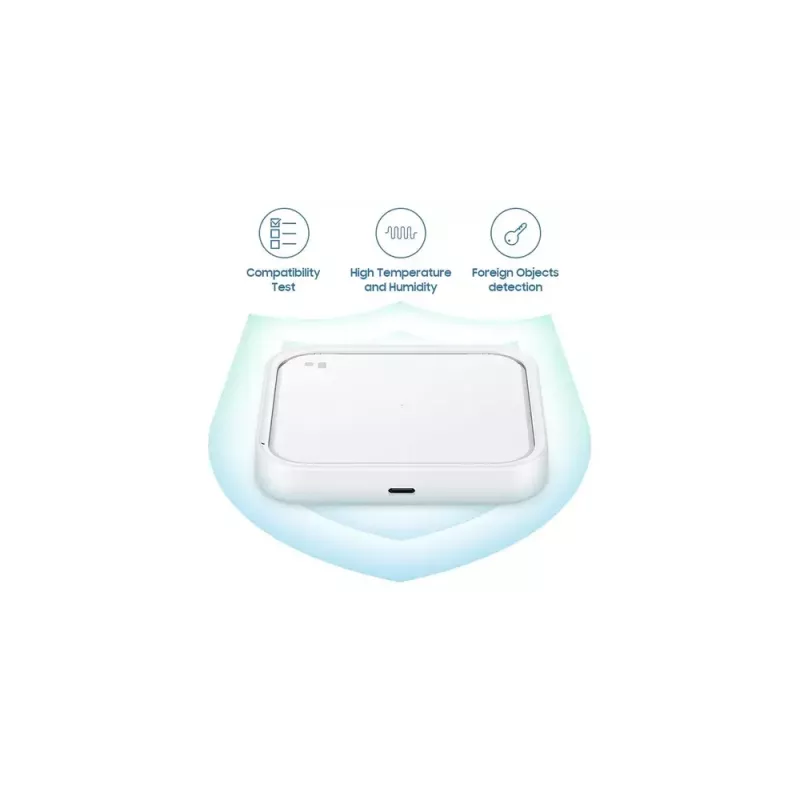 Bezvadu lādētājs Samsung EP-P2400BBEGEU, 15 W, Melns, viedtālruņiem