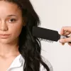 Taisnošanas gludeklis BABYLISS ELIPSIS3000 STYLER — keramikas plāksnes, 55 W, 5 temperatūras līmeņi, 150–230°C, jonu, 2,7 m grozāms vads, melns
