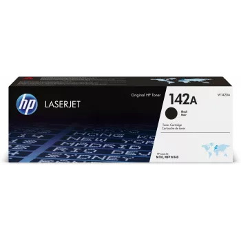 HP 142A melns oriģinālais lāzerprintera tonera kasetne