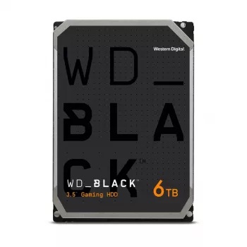 WESTERN DIGITAL Cietais disks Wd Black WD6004FZWX 6TB SATA 6Gb/s 3.5in 7200rpm 128MB Buferis