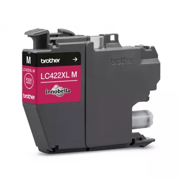 Brother LC422XLM oriģinālā magenta tintes kasetne (1 gab.)
