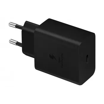 Samsung EP-T4510 45W USB-C PD 3.0 ātrās uzlādes sienas lādētājs melns