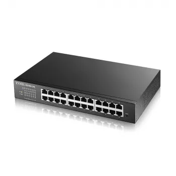 Zyxel GS1900-24E-EU0103F tīkla slēdzis, pārvaldāms L2, Gigabit Ethernet (10/100/1000), 1U, melns