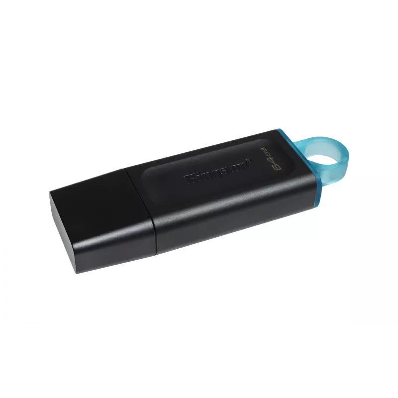 Kingston DataTraveler Exodia 64 GB USB 3.2 Gen 1 zibatmiņa, 2 gab., melna/zilganzaļa