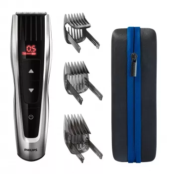 Matu griezējs Philips Series 9000 HC9420/15 — uzlādējams, 60 garuma iestatījumi, 0,5–42 mm, 120 min darbība