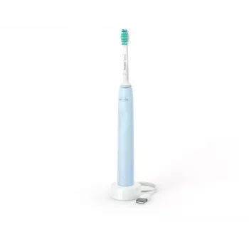 Philips Sonicare HX3651/12 elektriskā zobu birste – mīkstais režīms, iebūvēts Li-Ion akumulators, 1 birstes galviņa, balta/zila