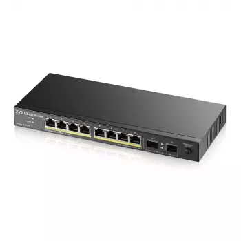 Zyxel GS1100-10HP v2 neparvaldāms Gigabit Ethernet (10/100/1000) slēdzis ar PoE, melns