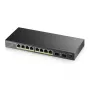 Zyxel GS1100-10HP v2 neparvaldāms Gigabit Ethernet (10/100/1000) slēdzis ar PoE, melns