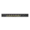Zyxel GS1100-10HP v2 neparvaldāms Gigabit Ethernet (10/100/1000) slēdzis ar PoE, melns
