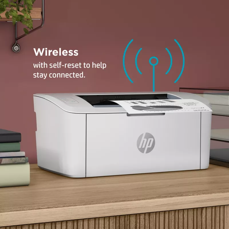 HP LaserJet M110w printeris, lāzera, 600 x 600 DPI, A4, 20 lpp/min, tīkls, balts