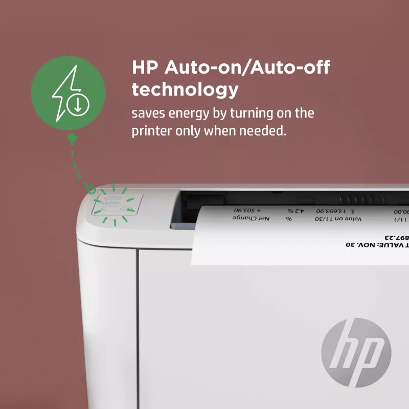 HP LaserJet M110w printeris, lāzera, 600 x 600 DPI, A4, 20 lpp/min, tīkls, balts
