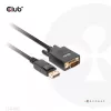 DisplayPort uz VGA kabelis M/M CLUB3D CAC-1012 2m