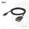 DisplayPort uz VGA kabelis M/M CLUB3D CAC-1012 2m