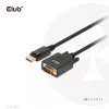 DisplayPort uz VGA kabelis M/M CLUB3D CAC-1012 2m