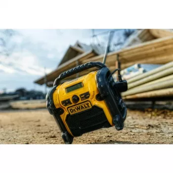 DEWALT DCR020-QW Bezvadu Li-Ion DAB+/FM kompaktais radio - tikai instruments