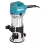 Maršruta frēze Makita RT0702CX2J — 710 W, 10 000–34 000 RPM, 8 mm skava, 0–40 mm dziļums, 1,8 kg