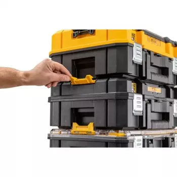 Instrumentu organizētājs DeWalt DWST82968-1, polikarbonāts, 7,8 l, fiksējams, ūdensnecaurlaidīgs, melns