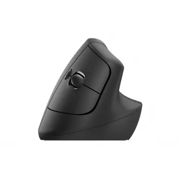 LOGITECH Lift vertikālā ergonomiskā pele - labajai rokai - bezvadu - grafīta melna