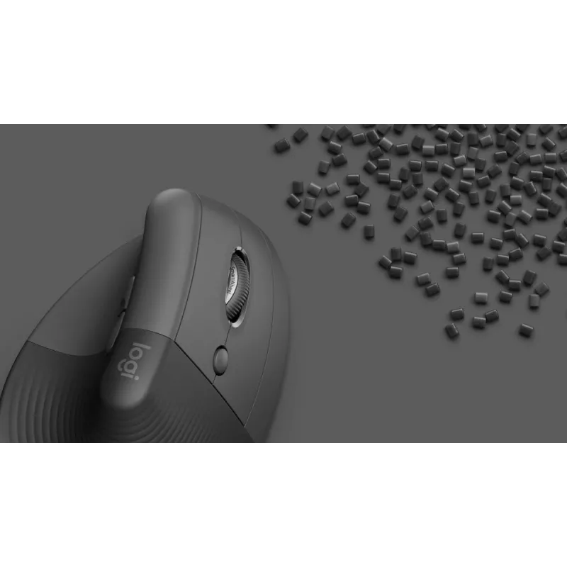 LOGITECH Lift vertikālā ergonomiskā pele - labajai rokai - bezvadu - grafīta melna