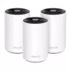TP-Link Deco XE75 AXE5400 Mesh Wi-Fi 6E sistēma — trīs joslas 2,4/5/6 GHz, pārklājums līdz 670 m², 3× LAN, 4 iekšējās antenas